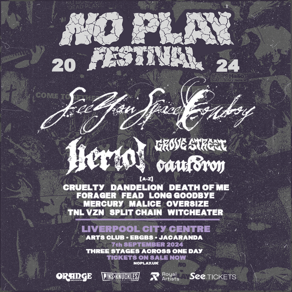 No Play Fest announces its second wave of artists!